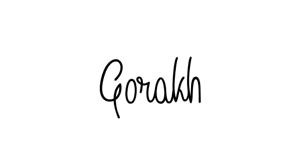 How to make Gorakh signature? Angelique-Rose-font-FFP is a professional autograph style. Create handwritten signature for Gorakh name. Gorakh signature style 5 images and pictures png