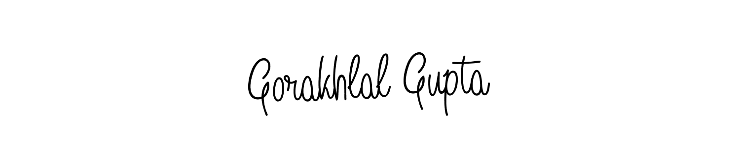 It looks lik you need a new signature style for name Gorakhlal Gupta. Design unique handwritten (Angelique-Rose-font-FFP) signature with our free signature maker in just a few clicks. Gorakhlal Gupta signature style 5 images and pictures png
