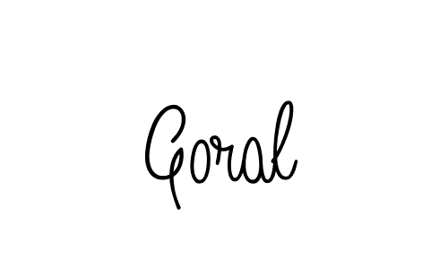 This is the best signature style for the Goral name. Also you like these signature font (Angelique-Rose-font-FFP). Mix name signature. Goral signature style 5 images and pictures png