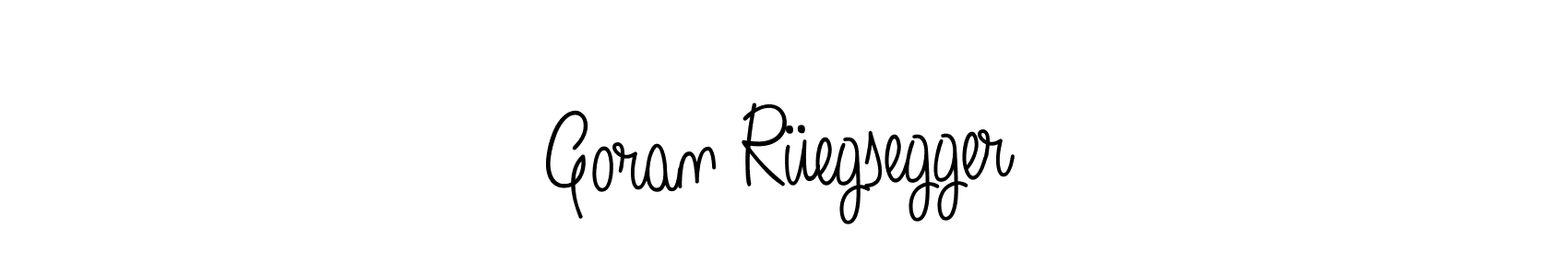 It looks lik you need a new signature style for name Goran Rüegsegger. Design unique handwritten (Angelique-Rose-font-FFP) signature with our free signature maker in just a few clicks. Goran Rüegsegger signature style 5 images and pictures png