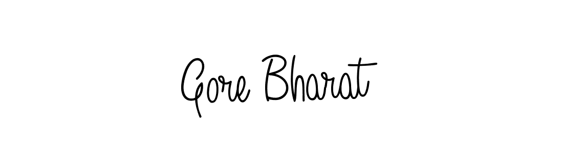 if you are searching for the best signature style for your name Gore Bharat. so please give up your signature search. here we have designed multiple signature styles  using Angelique-Rose-font-FFP. Gore Bharat signature style 5 images and pictures png