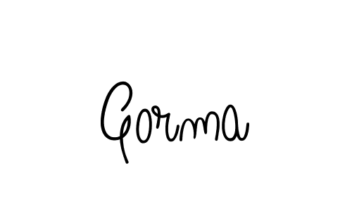 Once you've used our free online signature maker to create your best signature Angelique-Rose-font-FFP style, it's time to enjoy all of the benefits that Gorma name signing documents. Gorma signature style 5 images and pictures png