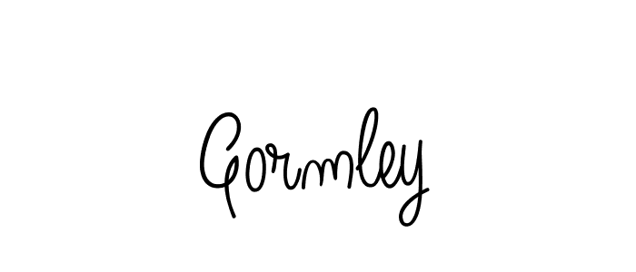 You should practise on your own different ways (Angelique-Rose-font-FFP) to write your name (Gormley) in signature. don't let someone else do it for you. Gormley signature style 5 images and pictures png