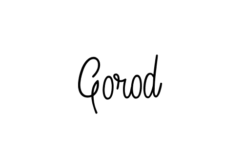 Make a short Gorod signature style. Manage your documents anywhere anytime using Angelique-Rose-font-FFP. Create and add eSignatures, submit forms, share and send files easily. Gorod signature style 5 images and pictures png