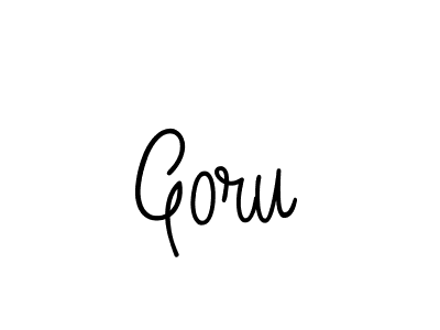 Best and Professional Signature Style for Goru. Angelique-Rose-font-FFP Best Signature Style Collection. Goru signature style 5 images and pictures png