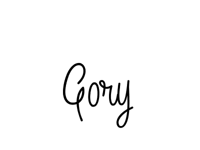 Create a beautiful signature design for name Gory. With this signature (Angelique-Rose-font-FFP) fonts, you can make a handwritten signature for free. Gory signature style 5 images and pictures png