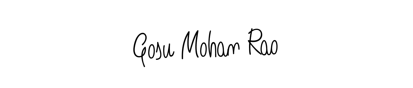 How to make Gosu Mohan Rao signature? Angelique-Rose-font-FFP is a professional autograph style. Create handwritten signature for Gosu Mohan Rao name. Gosu Mohan Rao signature style 5 images and pictures png