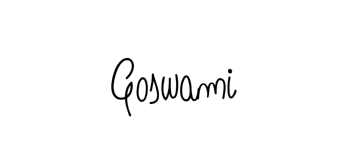 How to make Goswami signature? Angelique-Rose-font-FFP is a professional autograph style. Create handwritten signature for Goswami name. Goswami signature style 5 images and pictures png