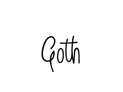 if you are searching for the best signature style for your name Goth. so please give up your signature search. here we have designed multiple signature styles  using Angelique-Rose-font-FFP. Goth signature style 5 images and pictures png