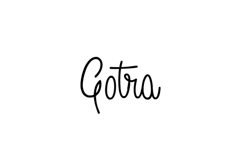 Also we have Gotra name is the best signature style. Create professional handwritten signature collection using Angelique-Rose-font-FFP autograph style. Gotra signature style 5 images and pictures png