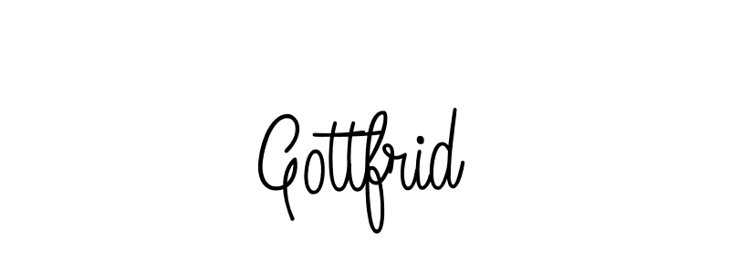 The best way (Angelique-Rose-font-FFP) to make a short signature is to pick only two or three words in your name. The name Gottfrid include a total of six letters. For converting this name. Gottfrid signature style 5 images and pictures png