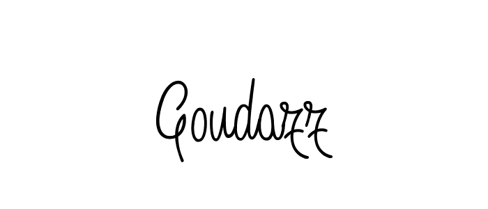 Also we have Goudazz name is the best signature style. Create professional handwritten signature collection using Angelique-Rose-font-FFP autograph style. Goudazz signature style 5 images and pictures png