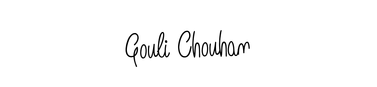 Best and Professional Signature Style for Gouli Chouhan. Angelique-Rose-font-FFP Best Signature Style Collection. Gouli Chouhan signature style 5 images and pictures png