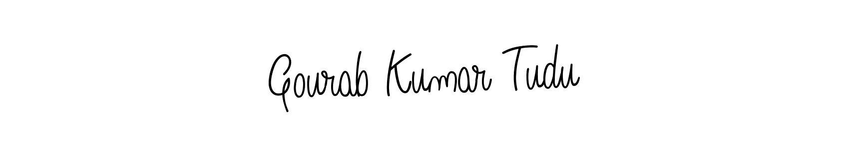 Once you've used our free online signature maker to create your best signature Angelique-Rose-font-FFP style, it's time to enjoy all of the benefits that Gourab Kumar Tudu name signing documents. Gourab Kumar Tudu signature style 5 images and pictures png