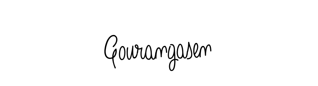 Angelique-Rose-font-FFP is a professional signature style that is perfect for those who want to add a touch of class to their signature. It is also a great choice for those who want to make their signature more unique. Get Gourangasen name to fancy signature for free. Gourangasen signature style 5 images and pictures png