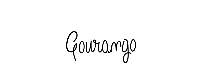 Once you've used our free online signature maker to create your best signature Angelique-Rose-font-FFP style, it's time to enjoy all of the benefits that Gourango name signing documents. Gourango signature style 5 images and pictures png