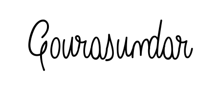 Master the art of signing with Gourasundar written in fluent Angelique-Rose-font-FFP script. A great template to practice and refine your handwriting. Gourasundar signature style 5 images and pictures png