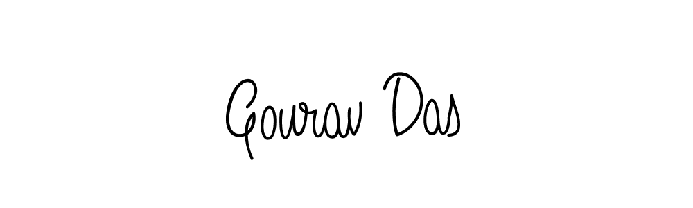 The best way (Angelique-Rose-font-FFP) to make a short signature is to pick only two or three words in your name. The name Gourav Das include a total of six letters. For converting this name. Gourav Das signature style 5 images and pictures png