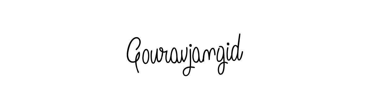 Make a beautiful signature design for name Gouravjangid. Use this online signature maker to create a handwritten signature for free. Gouravjangid signature style 5 images and pictures png