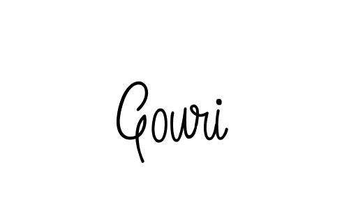 You can use this online signature creator to create a handwritten signature for the name Gouri. This is the best online autograph maker. Gouri signature style 5 images and pictures png