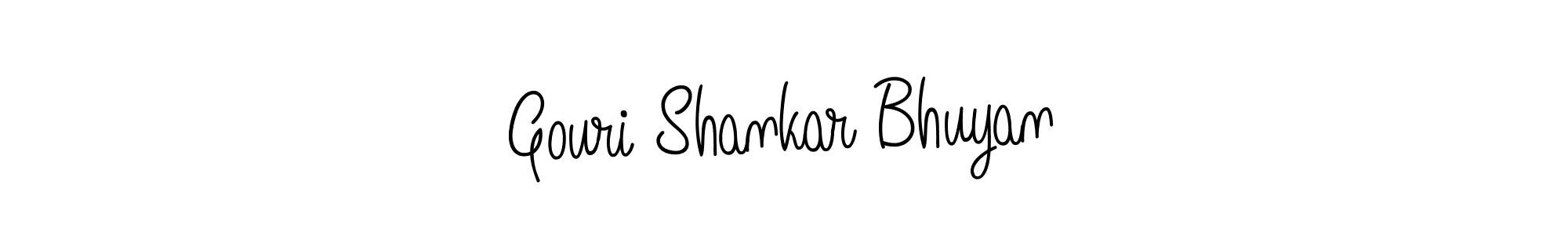 How to make Gouri Shankar Bhuyan signature? Angelique-Rose-font-FFP is a professional autograph style. Create handwritten signature for Gouri Shankar Bhuyan name. Gouri Shankar Bhuyan signature style 5 images and pictures png