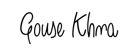 How to make Gouse Khna signature? Angelique-Rose-font-FFP is a professional autograph style. Create handwritten signature for Gouse Khna name. Gouse Khna signature style 5 images and pictures png