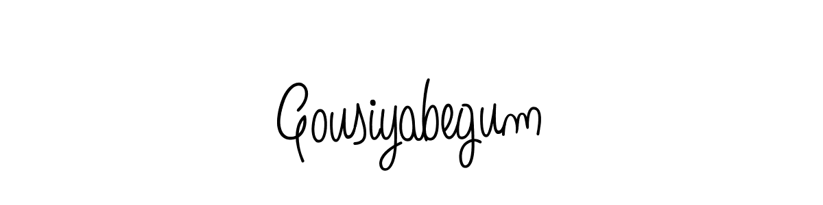 It looks lik you need a new signature style for name Gousiyabegum. Design unique handwritten (Angelique-Rose-font-FFP) signature with our free signature maker in just a few clicks. Gousiyabegum signature style 5 images and pictures png