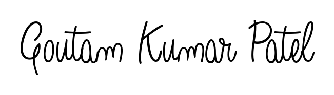 The best way (Angelique-Rose-font-FFP) to make a short signature is to pick only two or three words in your name. For converting this name Goutam Kumar Patel. Goutam Kumar Patel signature style 5 images and pictures png
