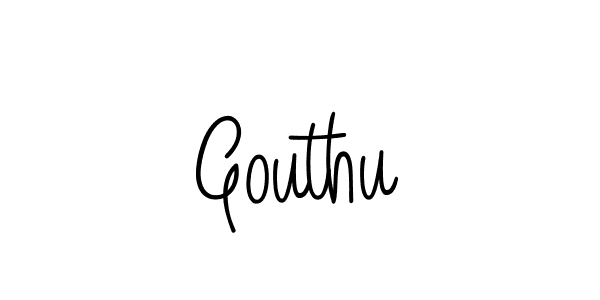 Also we have Gouthu name is the best signature style. Create professional handwritten signature collection using Angelique-Rose-font-FFP autograph style. Gouthu signature style 5 images and pictures png