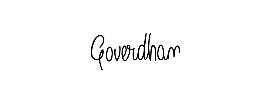 Goverdhan stylish signature style. Best Handwritten Sign (Angelique-Rose-font-FFP) for my name. Handwritten Signature Collection Ideas for my name Goverdhan. Goverdhan signature style 5 images and pictures png
