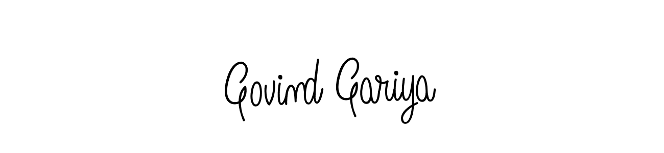 You can use this online signature creator to create a handwritten signature for the name Govind Gariya. This is the best online autograph maker. Govind Gariya signature style 5 images and pictures png