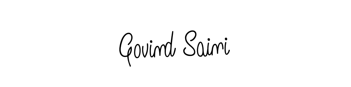 It looks lik you need a new signature style for name Govind Saini. Design unique handwritten (Angelique-Rose-font-FFP) signature with our free signature maker in just a few clicks. Govind Saini signature style 5 images and pictures png