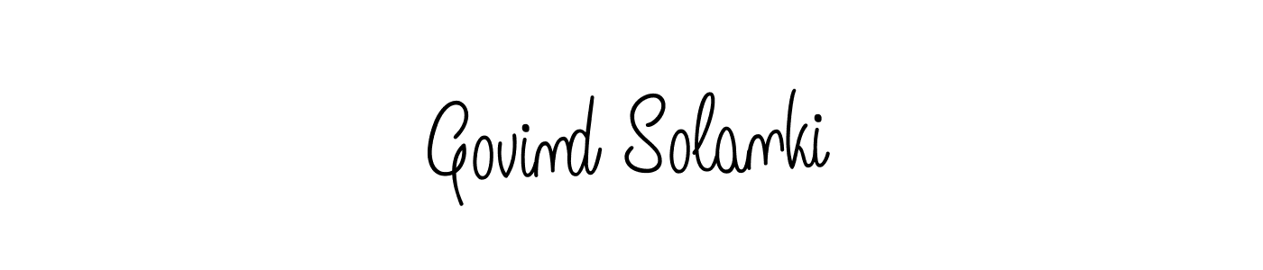 This is the best signature style for the Govind Solanki name. Also you like these signature font (Angelique-Rose-font-FFP). Mix name signature. Govind Solanki signature style 5 images and pictures png