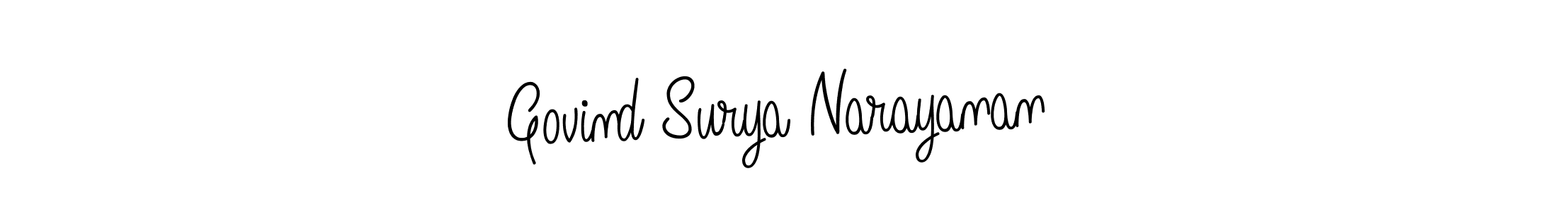 Here are the top 10 professional signature styles for the name Govind Surya Narayanan. These are the best autograph styles you can use for your name. Govind Surya Narayanan signature style 5 images and pictures png