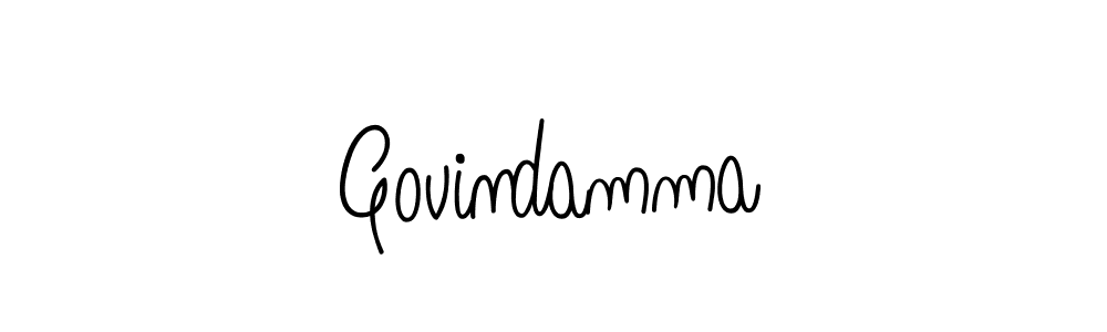 Create a beautiful signature design for name Govindamma. With this signature (Angelique-Rose-font-FFP) fonts, you can make a handwritten signature for free. Govindamma signature style 5 images and pictures png