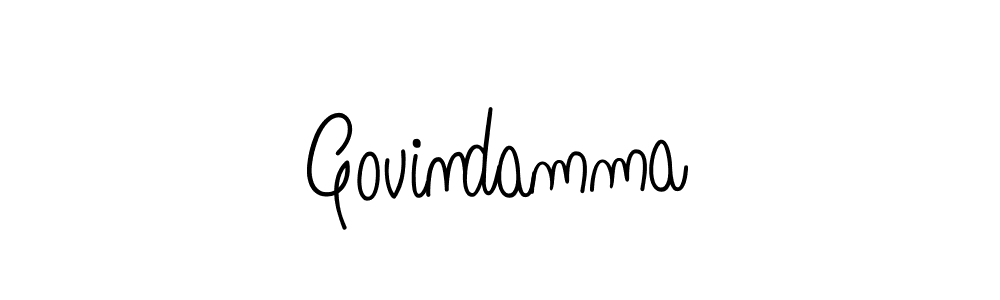 Create a beautiful signature design for name Govindamma. With this signature (Angelique-Rose-font-FFP) fonts, you can make a handwritten signature for free. Govindamma signature style 5 images and pictures png