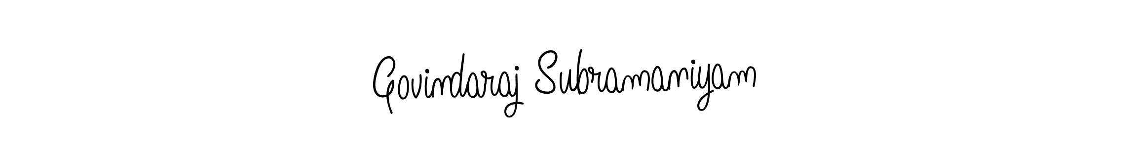 if you are searching for the best signature style for your name Govindaraj Subramaniyam. so please give up your signature search. here we have designed multiple signature styles  using Angelique-Rose-font-FFP. Govindaraj Subramaniyam signature style 5 images and pictures png