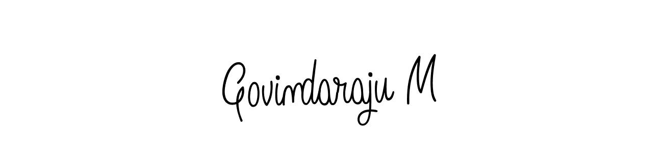 You can use this online signature creator to create a handwritten signature for the name Govindaraju M. This is the best online autograph maker. Govindaraju M signature style 5 images and pictures png