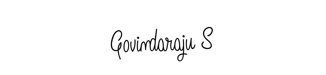 Govindaraju S stylish signature style. Best Handwritten Sign (Angelique-Rose-font-FFP) for my name. Handwritten Signature Collection Ideas for my name Govindaraju S. Govindaraju S signature style 5 images and pictures png