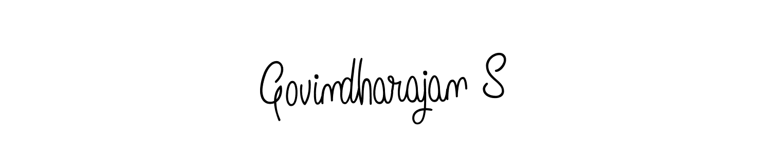 How to make Govindharajan S signature? Angelique-Rose-font-FFP is a professional autograph style. Create handwritten signature for Govindharajan S name. Govindharajan S signature style 5 images and pictures png