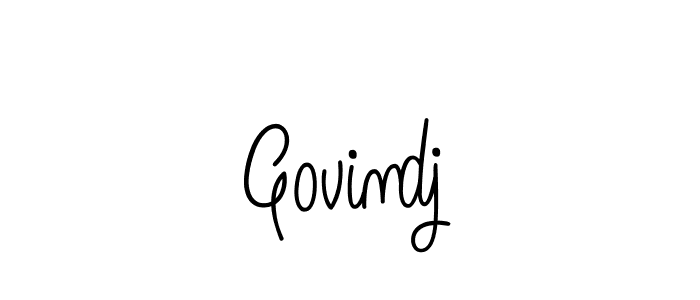 How to make Govindj signature? Angelique-Rose-font-FFP is a professional autograph style. Create handwritten signature for Govindj name. Govindj signature style 5 images and pictures png