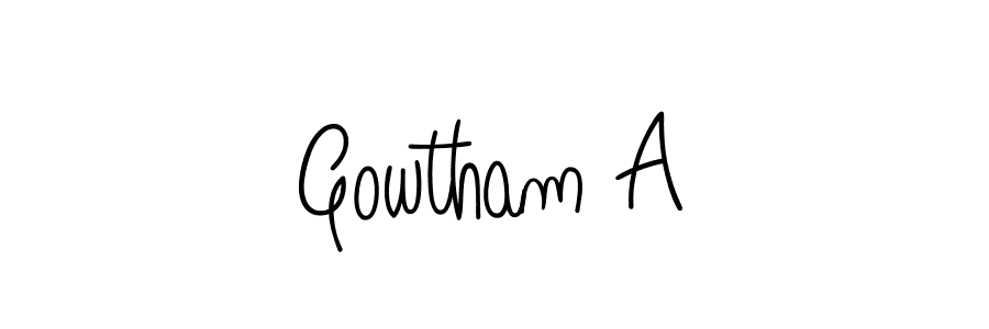 Check out images of Autograph of Gowtham A name. Actor Gowtham A Signature Style. Angelique-Rose-font-FFP is a professional sign style online. Gowtham A signature style 5 images and pictures png
