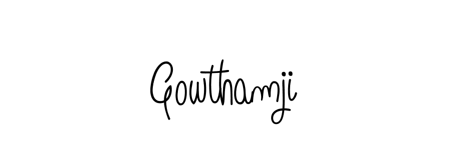 Here are the top 10 professional signature styles for the name Gowthamji. These are the best autograph styles you can use for your name. Gowthamji signature style 5 images and pictures png