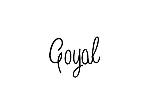 Make a beautiful signature design for name Goyal. Use this online signature maker to create a handwritten signature for free. Goyal signature style 5 images and pictures png