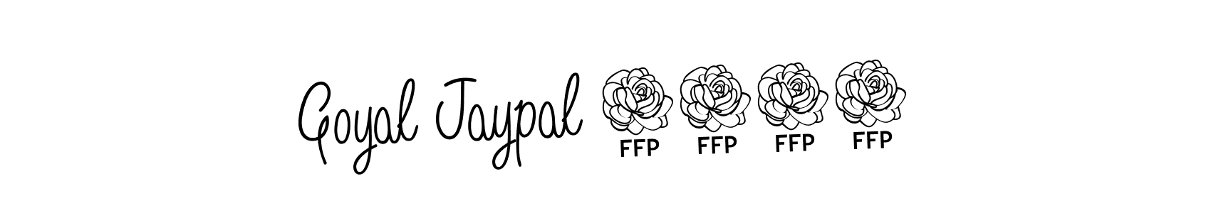 Also we have Goyal Jaypal 1204 name is the best signature style. Create professional handwritten signature collection using Angelique-Rose-font-FFP autograph style. Goyal Jaypal 1204 signature style 5 images and pictures png