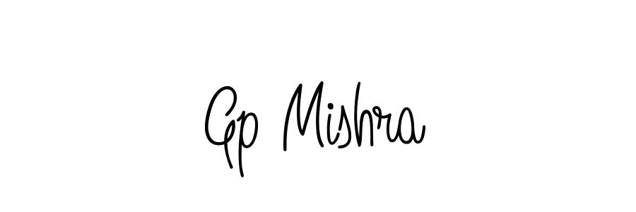 Use a signature maker to create a handwritten signature online. With this signature software, you can design (Angelique-Rose-font-FFP) your own signature for name Gp Mishra. Gp Mishra signature style 5 images and pictures png