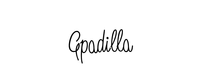 Make a short Gpadilla signature style. Manage your documents anywhere anytime using Angelique-Rose-font-FFP. Create and add eSignatures, submit forms, share and send files easily. Gpadilla signature style 5 images and pictures png