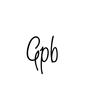 Also we have Gpb name is the best signature style. Create professional handwritten signature collection using Angelique-Rose-font-FFP autograph style. Gpb signature style 5 images and pictures png