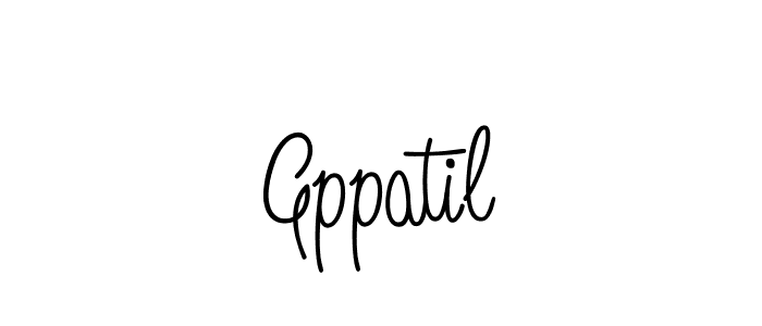 Make a beautiful signature design for name Gppatil. Use this online signature maker to create a handwritten signature for free. Gppatil signature style 5 images and pictures png