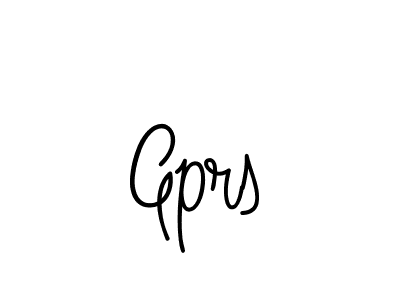 How to make Gprs name signature. Use Angelique-Rose-font-FFP style for creating short signs online. This is the latest handwritten sign. Gprs signature style 5 images and pictures png
